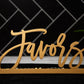 Favors Sign. Favors Wedding Sign, Freestanding Favors Table Sign, Wood Standing Favors Table Sign, Custom Wedding decor, Wedding table sign