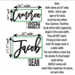 Custom Name Sign, First & Middle Name. Personalized Name Sign, Handwritten Font Personalized Wood Name Sign. Wooden Name Childrens Name sign