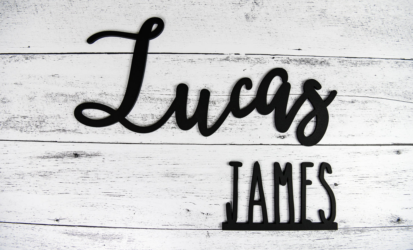 Custom Name Sign, First & Middle Name, Personalized Name Sign, Wood cut out name sign for wall, Wooden Name, Childrens Name sign