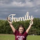 Any CUSTOM wood word or Name cut out sign, LOCAL pick up orders ONLY.