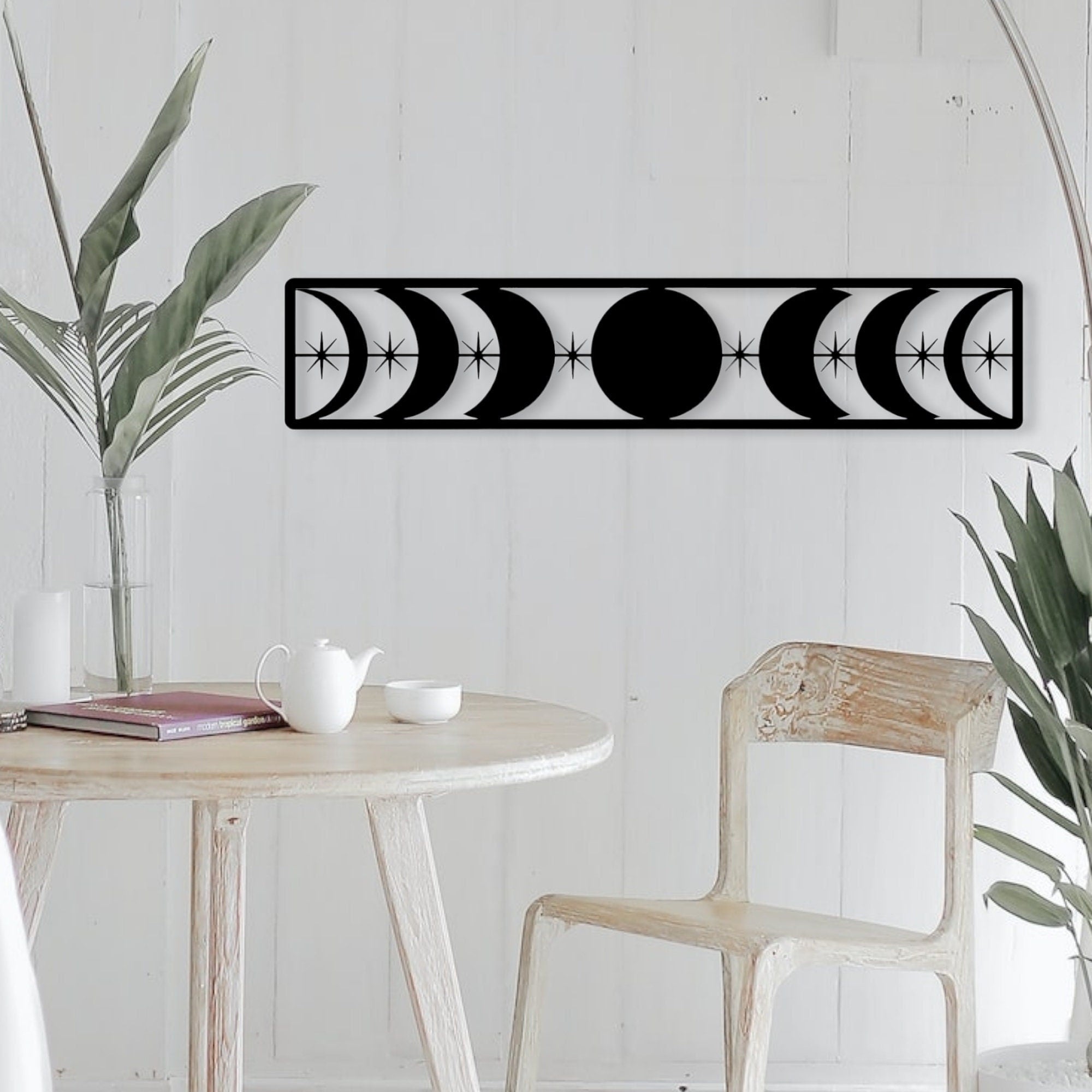 Moon phase store wall art