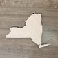 New York Ornament, NY State Shape Bulk wood Blank, Unfinished, Wood Ornament, DIY, Christmas ornaments, Blanks for Crafts, sign making