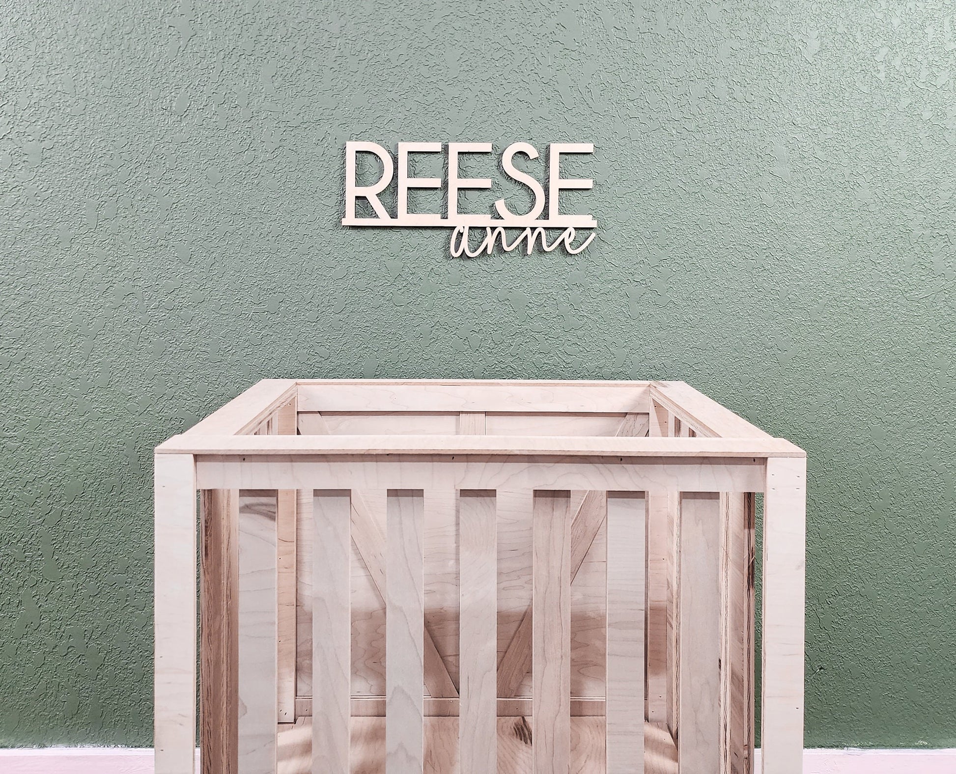 Custom Wooden Name Sign cut out, Personalized First & Middle name sign for baby shower, nursery decor, birthday or other event signage, gift