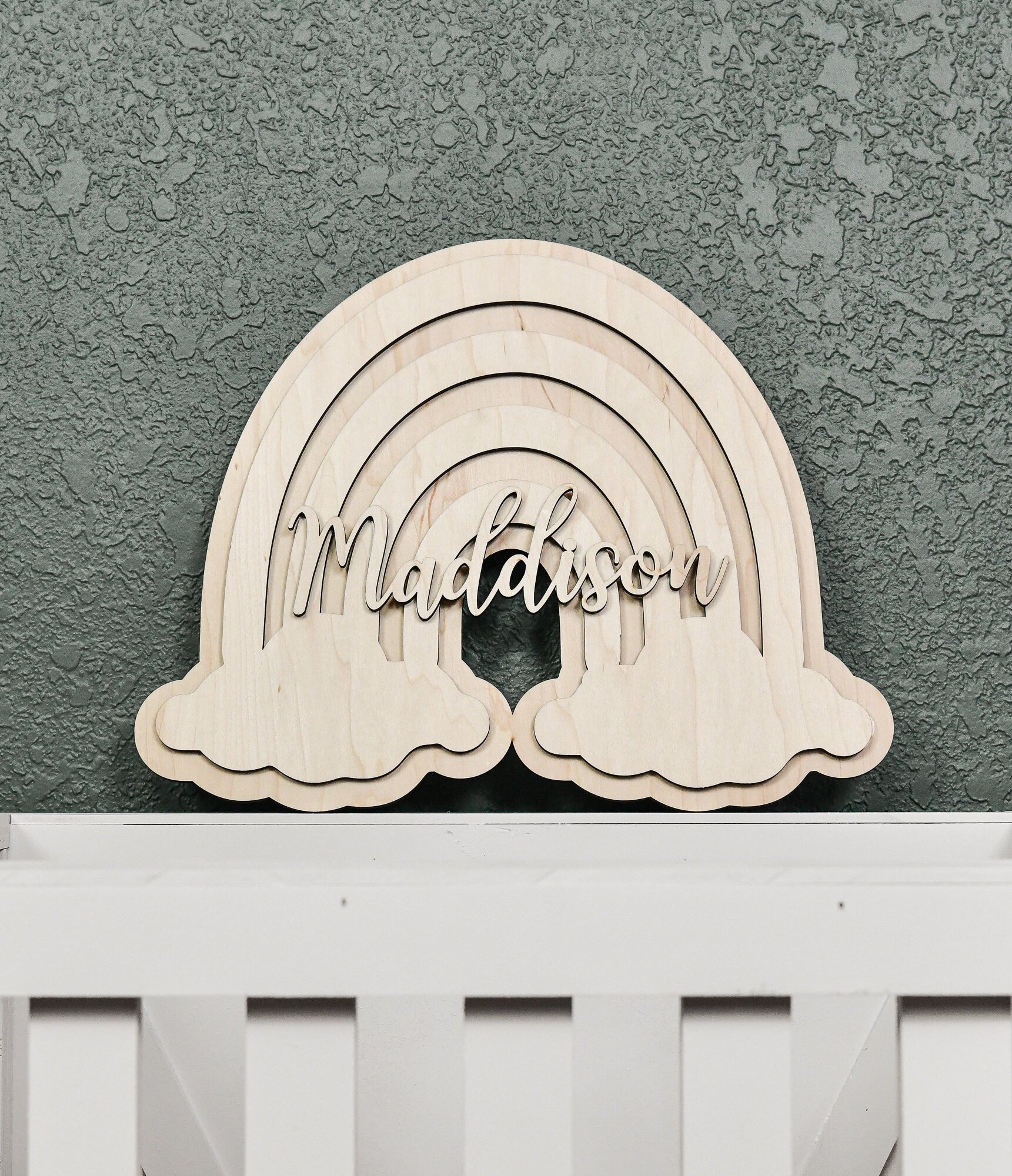 Custom Wood Nursery Name Sign | Wood Nursery Sign | Baby's Room Sign | Kid's Room Sign | Baby Shower Gift | newest Custom Name Wall Sign