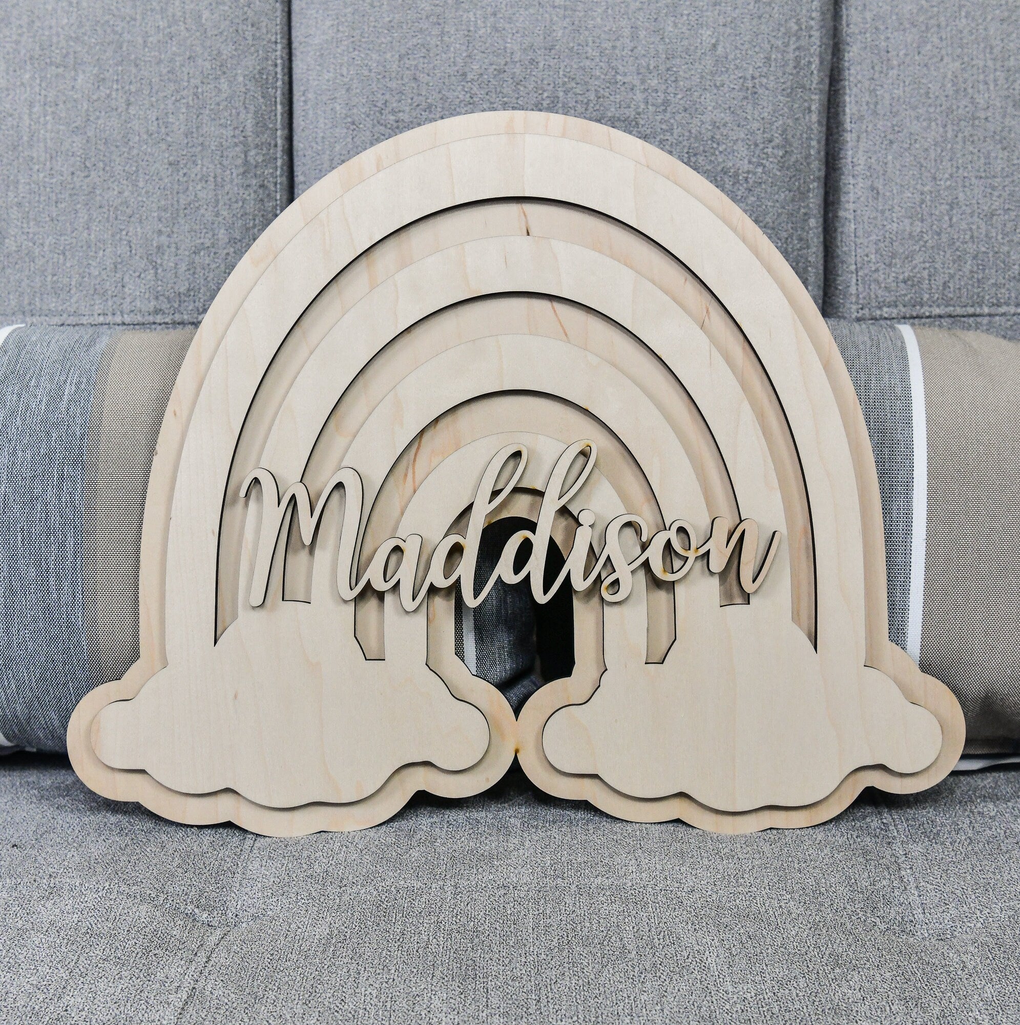 Custom Wooden Name Sign Nursery popular Name Sign Nursery Decor Baby Name Sign Laser Cut Name Nursery Wall Art Custom Wood Name Sign