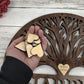 Small Wooden Heart Add-On, Extra Wood Hearts for purchases from our shop